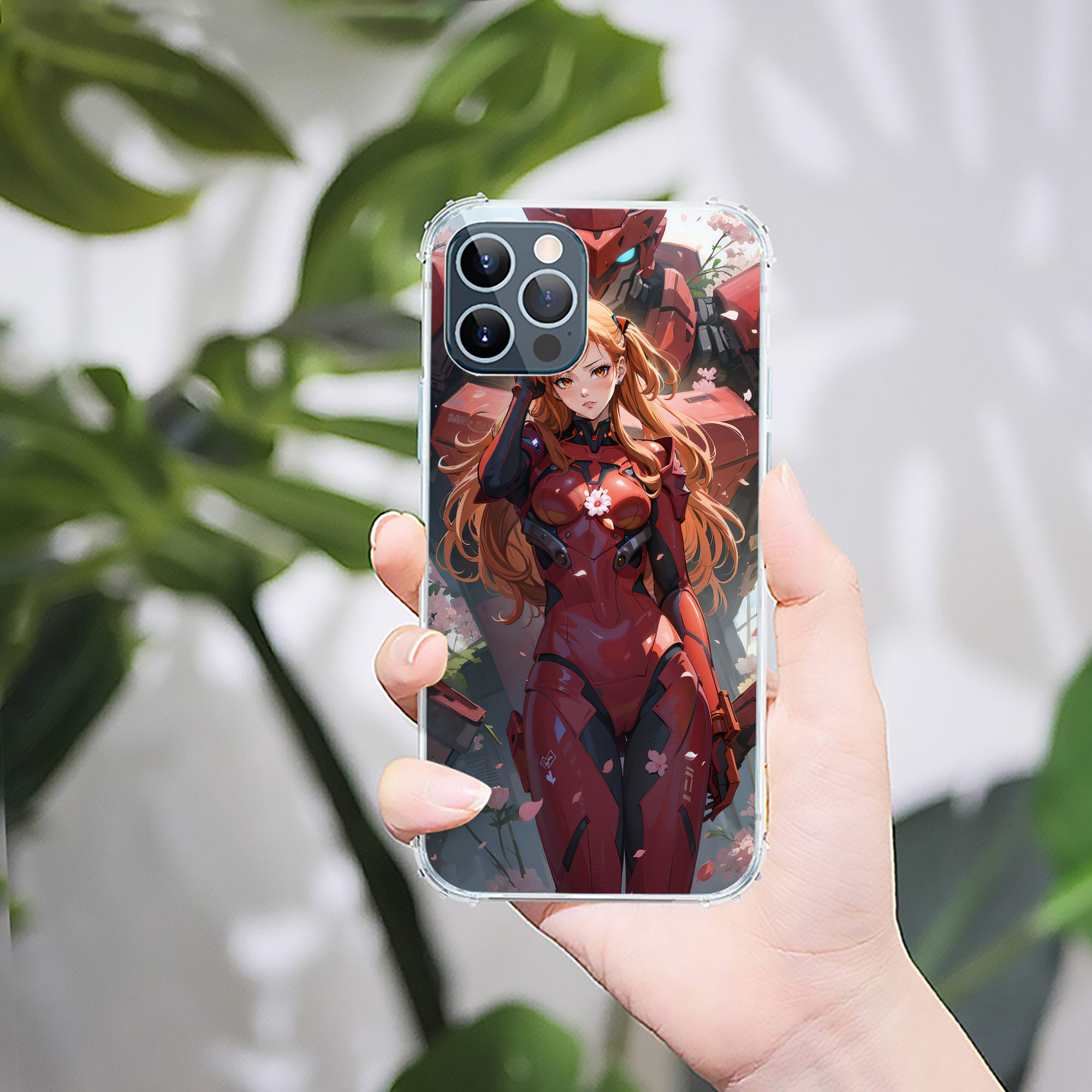 （画像用） EVA 新世紀エヴァンゲリオン 【iPhone 12シリーズ対応】透明スマホケース（クリアソフトケース）